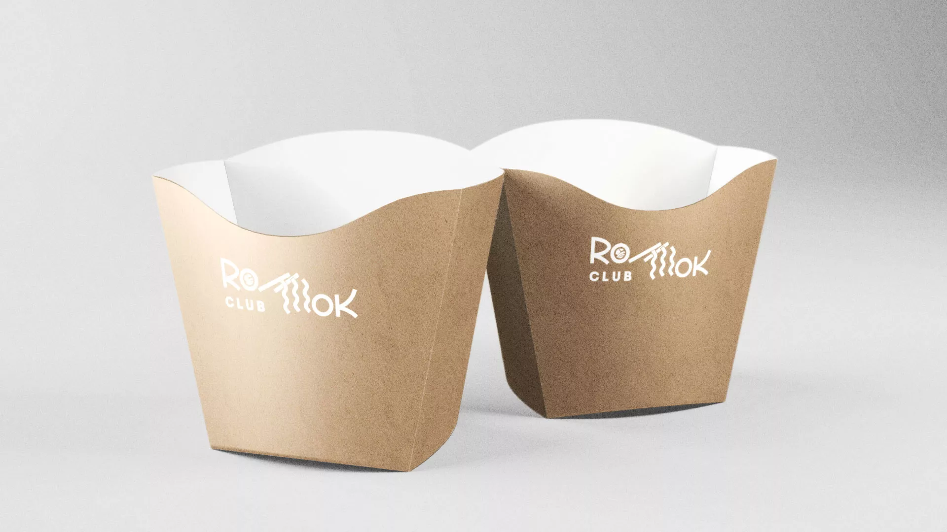 Создание логотипа суши-бара «Roll Wok Club» в Ставрополе